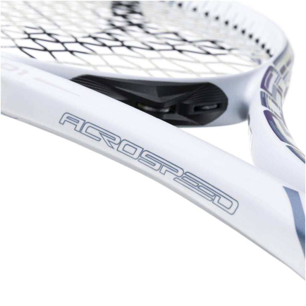 MIZUNO AcroSpeed Tennis Racket for Soft Tennis Portable Case Ice Blue x Purple 63JTN6A4 S-01 (Unisex) (Frame Only, Included)