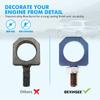 BEVINSEE Turbo Variable Flow Actuator Bolt for Acura RDX K23A1 2007-2012 with 2300DO-VT.T Engine