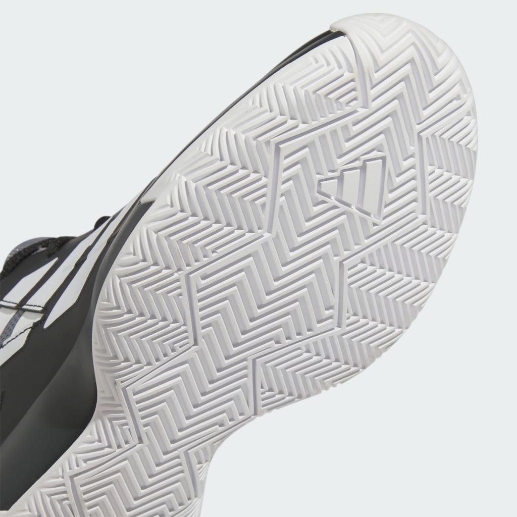 Junior Basketball Shoes Cross Up Select for Boys and Girls LYZ49 Core Three Cm [Adidas] 'Em 20-25.5cm Black/Footwear White/Grey (IE9255) 22.5