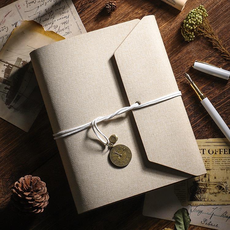 Adhesive PU Surface Photo Album DIY Scrapbooking Photo Albums Couple Baby Growth Commemorative Album Home Decor