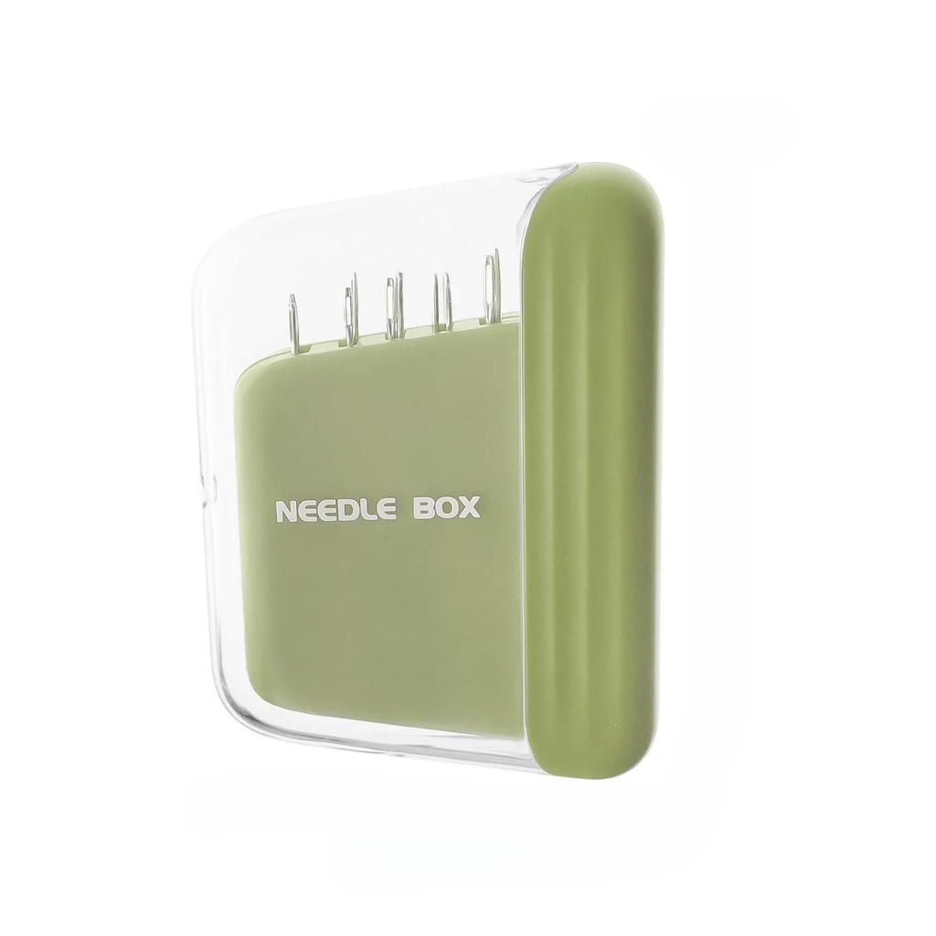 New Magnetic Sewing Box Luxury Cream Wind Household High-quality Home Sewing Artifact Finishing Sewing Kit Sewing Tools