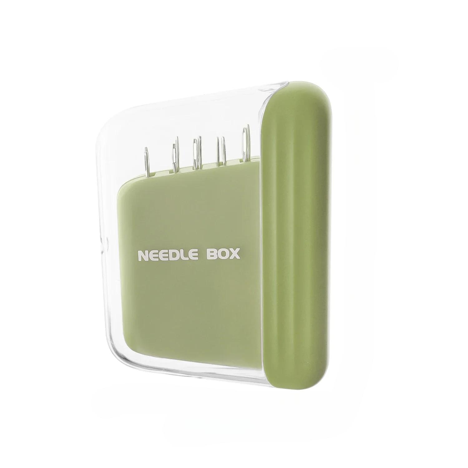 

New Magnetic Sewing Box Luxury Cream Wind Household High-quality Home Sewing Artifact Finishing Sewing Kit Sewing Tools