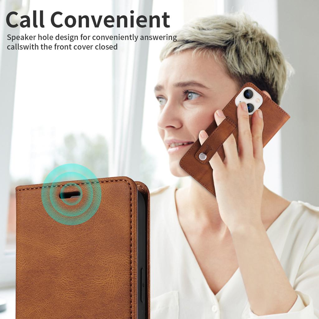 Pixel 8 Pro Leather Wrist Strap Case for Google 6A and Pixel 7 - Ultimate Protection