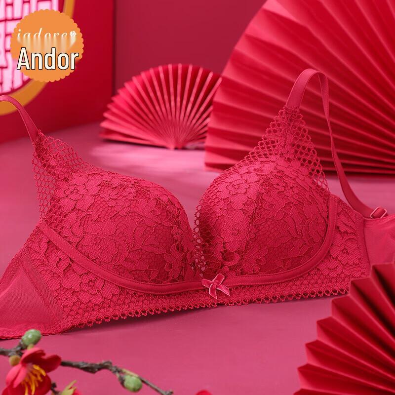 Andora Anliffey Wireless Lace Push-up Bra 75C