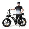 ATLASTREK V8 MAX Fully-Suspension Elektrofahrrad mit 48V 15AH Akku, Shimano 7-Gang