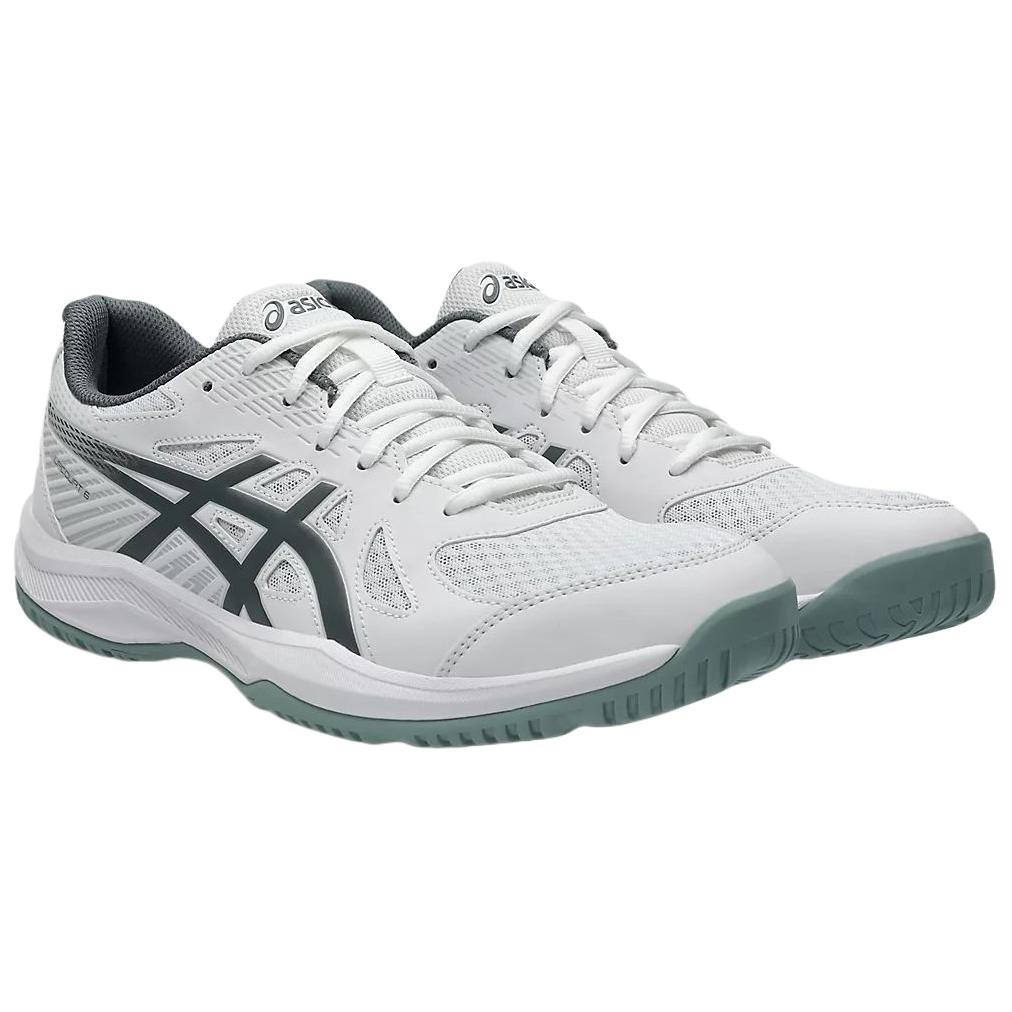 Asics UPCOURT 6 Atmungsaktive Volleyballschuhe Herren Weiß 1071A104-107