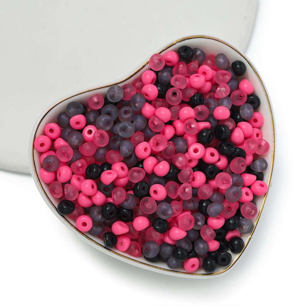 100pcs/Lot 5mm Mixed Color Acrylic Beads Mini Water Drop Spacer Loose Bead for DIY Bracelet Necklace Jewelry Making Supplies