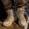Hiking outdoor camping tactical boots new high-top military fan boots