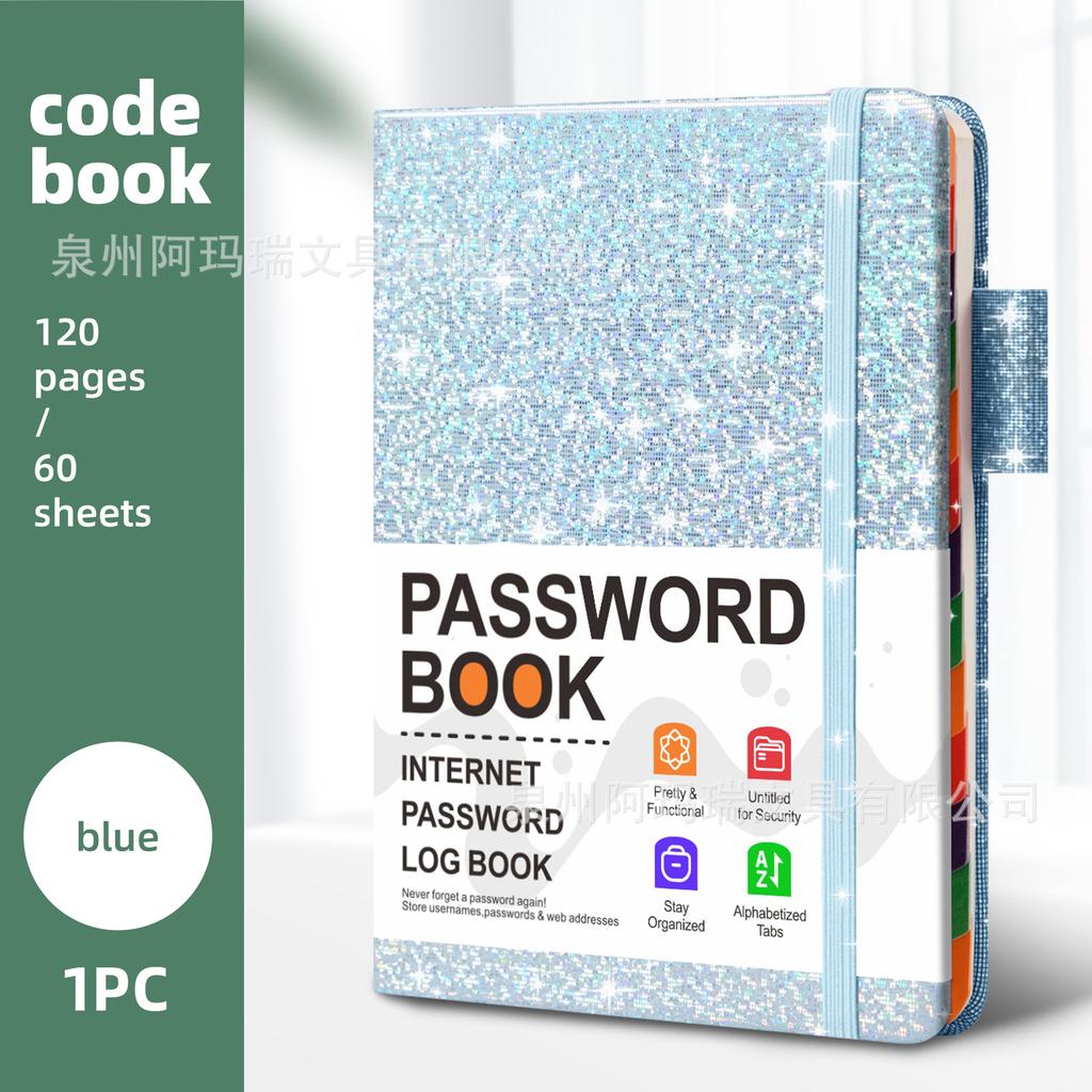 Password Book English Address Book Phone Book Record Holiday B6 Notebook Book