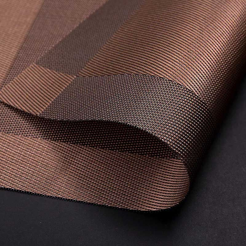 4pcs/set of Rectangle Heat Insulation Bowl Plate Cup Place Mat