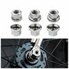 Axle Lock Nut Set – M9 & M10 Flower Drum , Flange Fastening Screws for Front and Rear Wheels