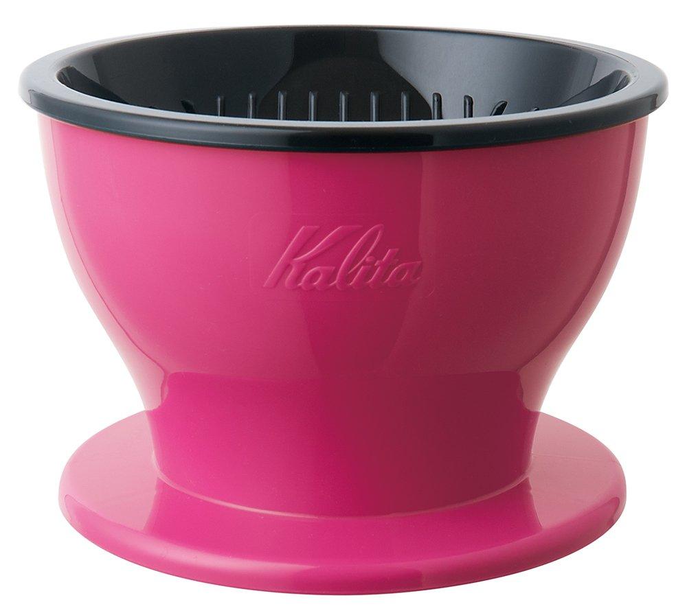 

Kalita Coffee Cherry Pink Dripper, Handleless, 2-4 Servings, #05081