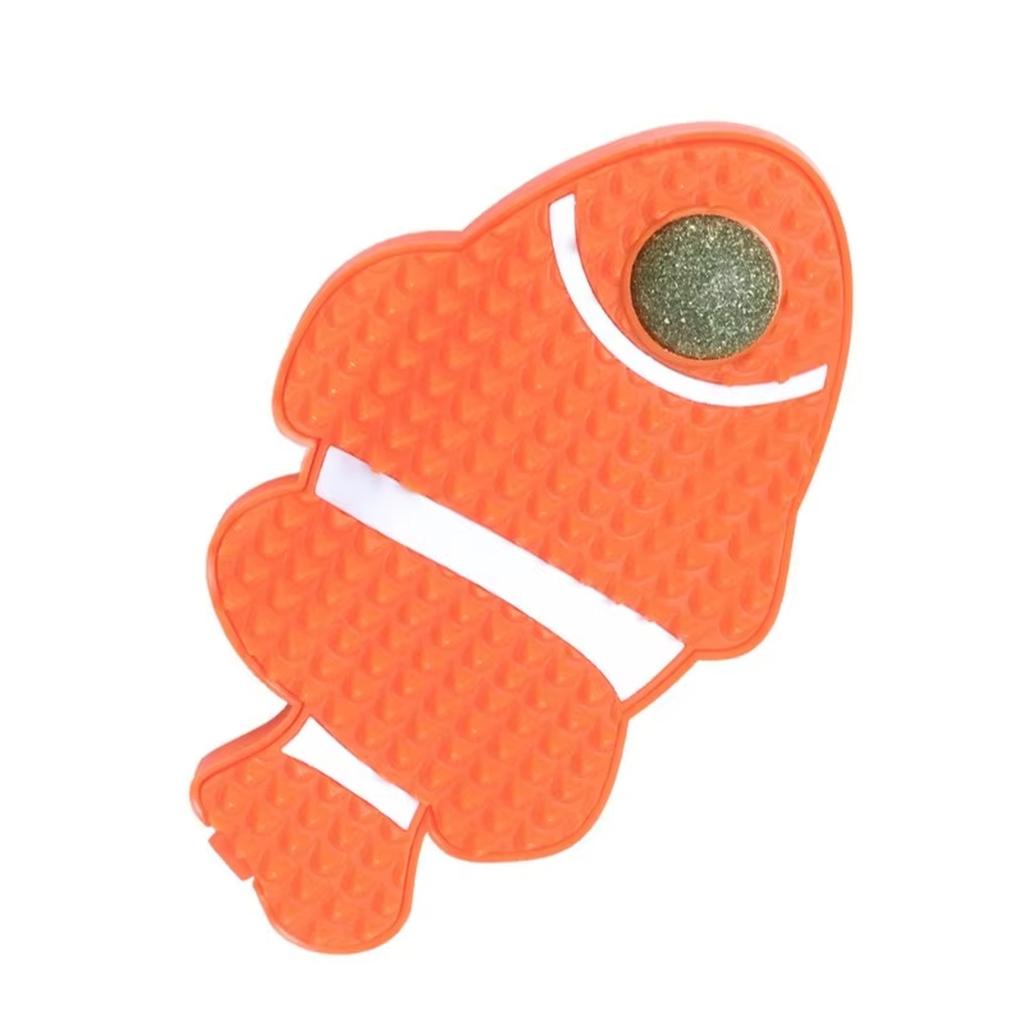 Catnip Fish Toy Interactive Teething Toy for Cats