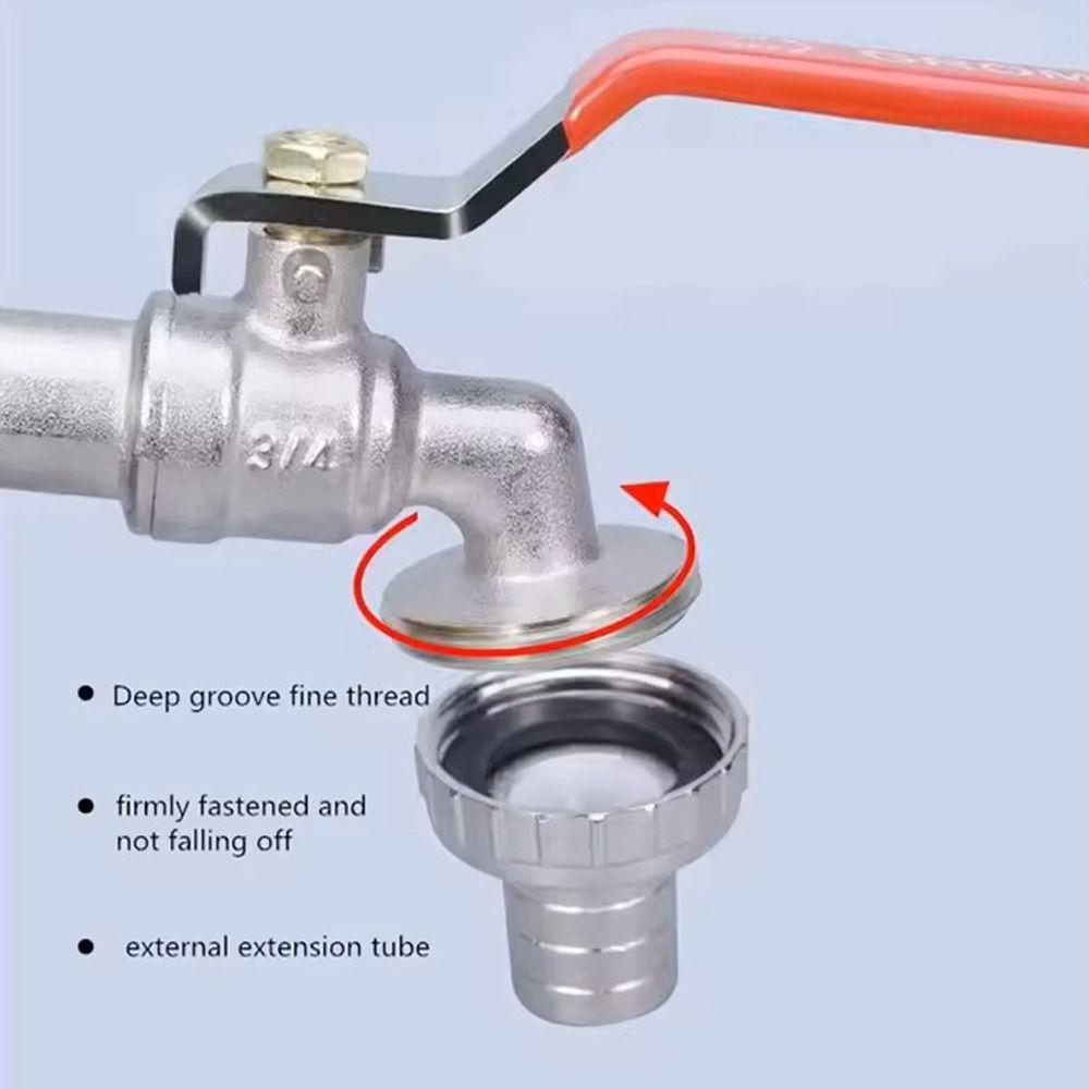 Kran do beczki na wodę zamienny 1/2'' 3/4'' złącze kran ogrodowy trwały kran gospodarstwo domowe