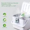 USB Temperature Data Logger Recorder IP67 Water Resistant Disposable PDF Temperature Data Logger for Cold Chain Transportation 90 Days