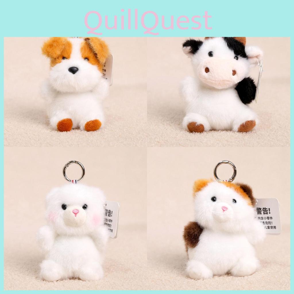 Bear Legend Plush Keychain With Pp Cotton Filling For Kids And Adults