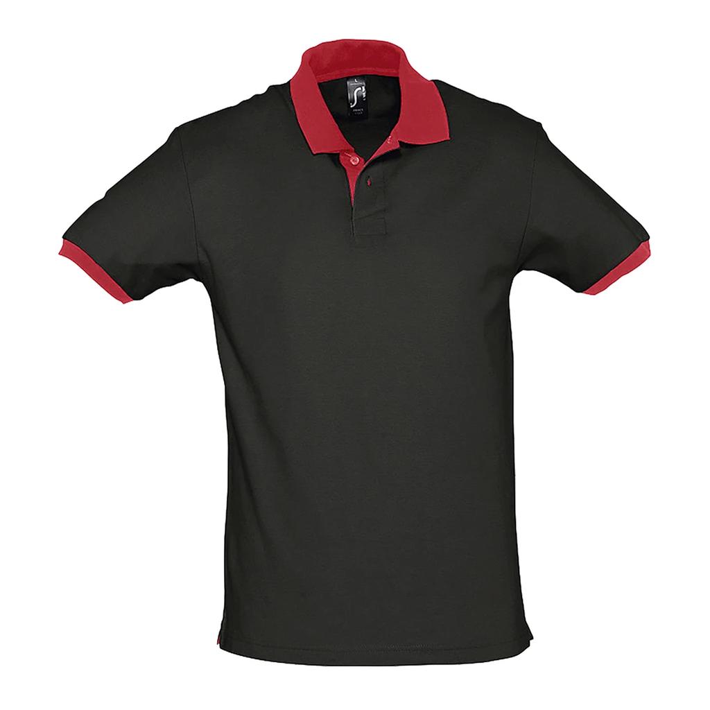 SOLS Prince Unisex Contrast Pique Short Sleeve Cotton Polo Shirt