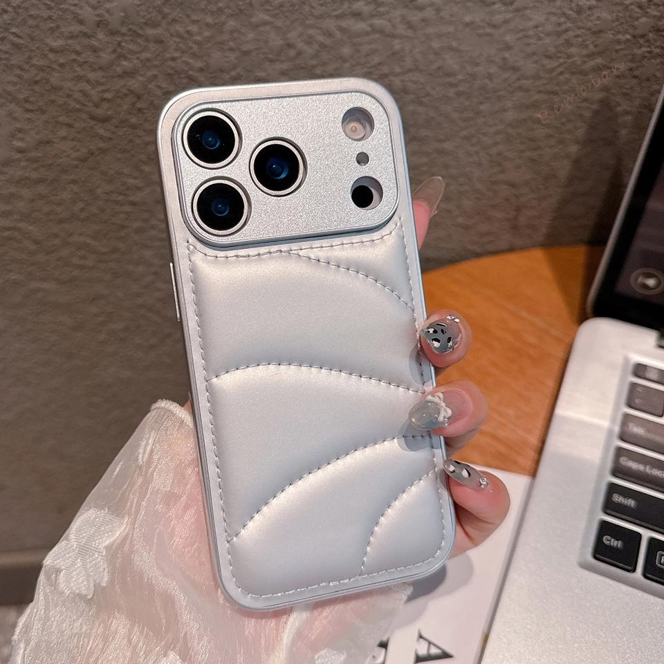 

Phone Case for iPhone 17 Air 14 15 16 11 12 13 Pro Max Plus 17Pro 16Pro Max Cute Jacket Shockproof Protector Cover For iPhone 12