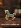 Ceramic Rocking Horse Cute Tea Pet Funny Desk Decor Home Office Bookshelf Figurine Creative Housewarming Gift