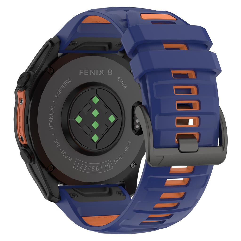 QuickFit 22mm 26mm Silikonarmband für Garmin Fenix 8 E 7X 7 6 6X Pro 5 5XPlus/Epix Pro Gen2 51mm 47mm Armband Uhrenarmbänder correa