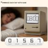 Computer-Inspired Retro MacLock Clock Adjustable Brightness Temperature Pixel Alarm Clocks Wake-Up Tool Calendar Desk Clocks