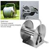 Stainless Steel High Pressure Washer Metal Roll Hose Reel With 1 2in UK Quick Connector