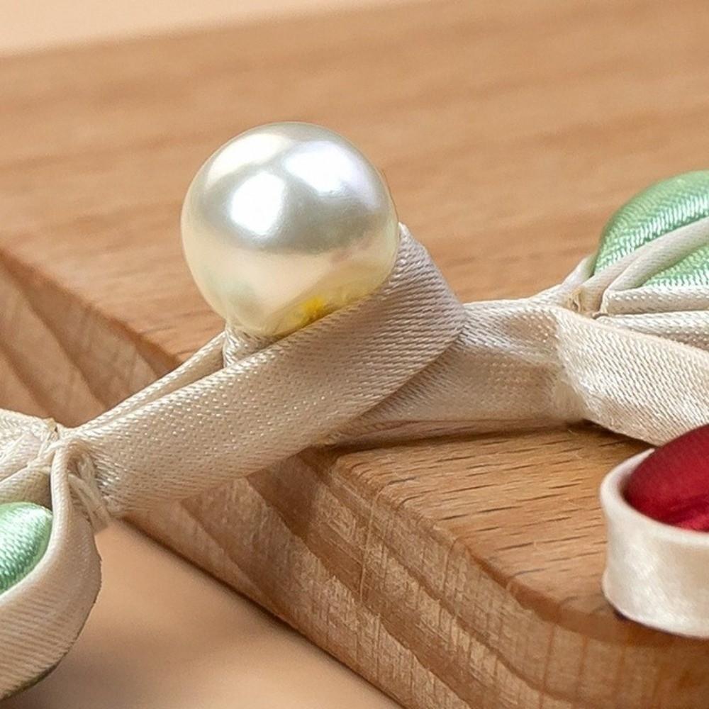 Pearl Buttons Cheongsam Buttons Classical Tang Suit Buttons Hanfu Decorative Buckle Clothing