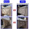 For Mercedes Benz Class GL W164 2006-2009 Car Steering Wheel Button switch panel Frame decoration Cover Interior Car Accessories