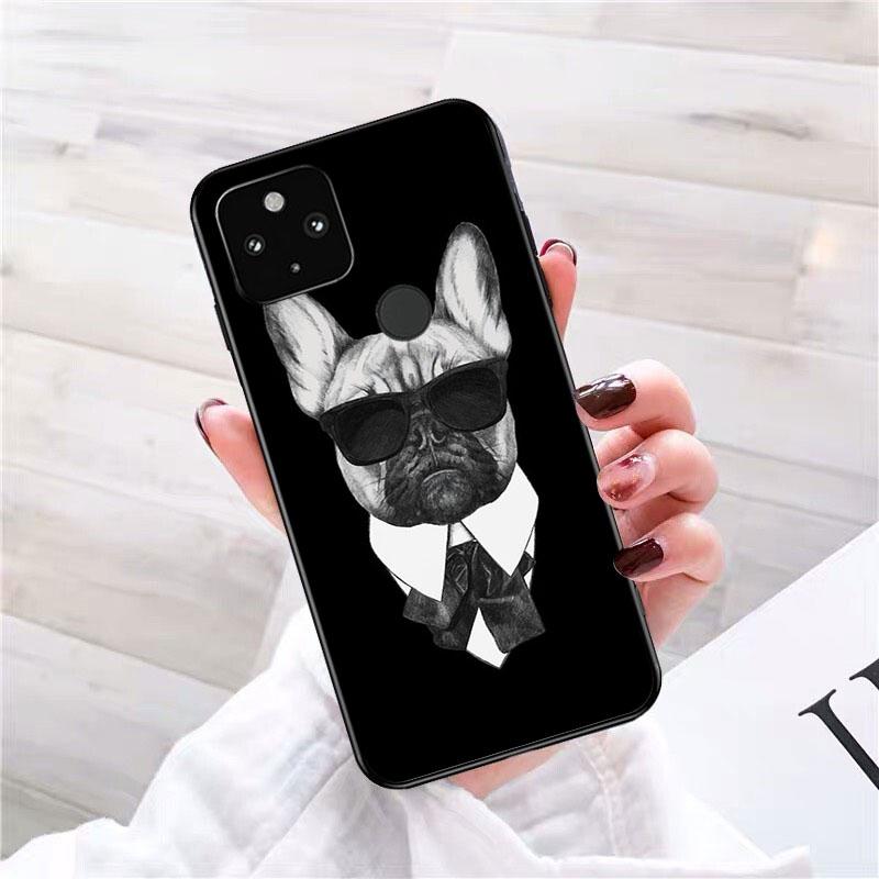 

Чехол для телефона с английским бульдогом и мопсом для Google Pixel 7 Pro 7 6A 6 Pro 5A 4A 3A Pixel 4 XL Pixel 5 6 4 3 XL 3A XL 2 XL Google Pixel 3 XL