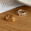 925 Heart Shape Entanglement Adjustable Rings For Women Ladies Rings Luxury Jewelry Jewellery Argent 925