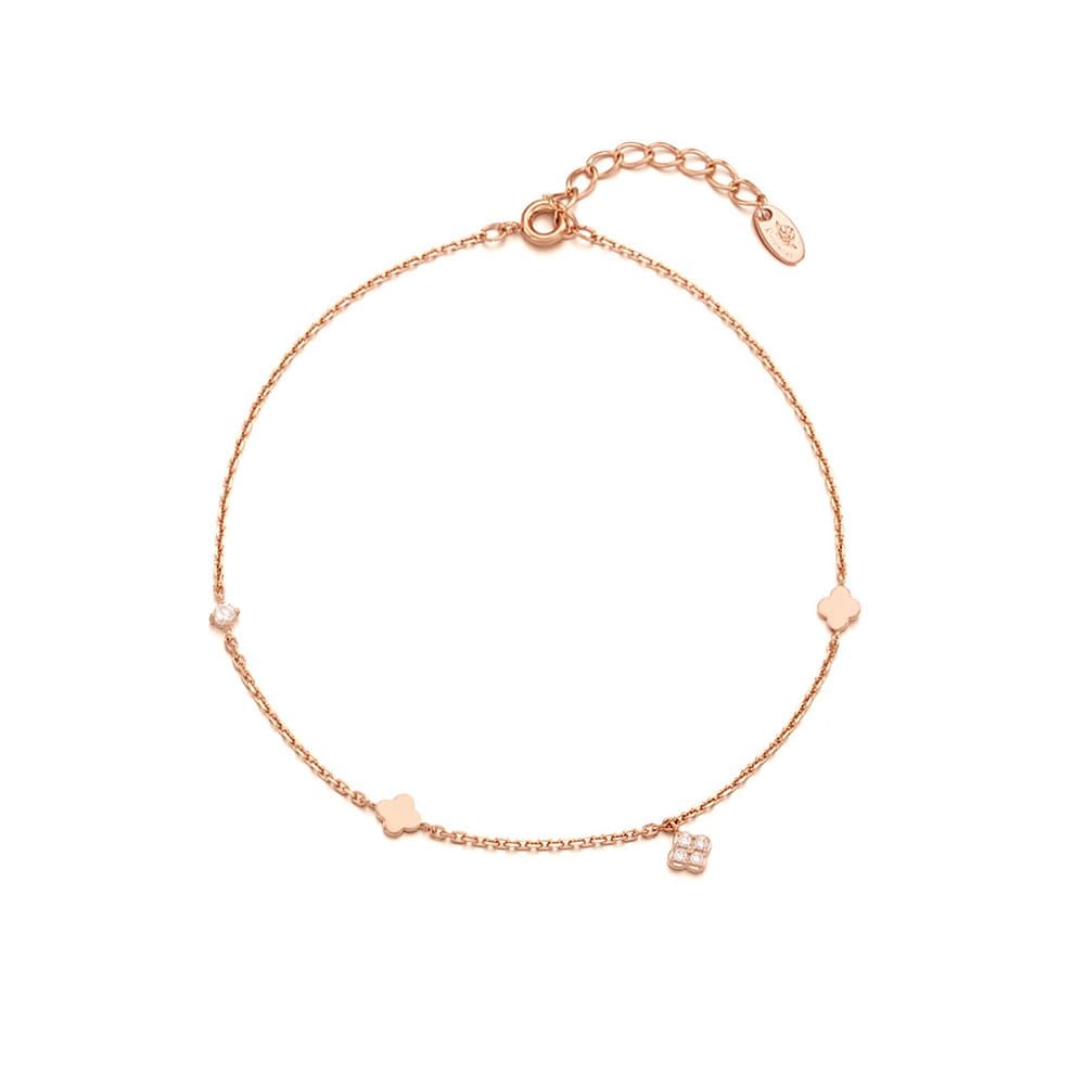 [Rosemont] Silver Anklet Rc0283