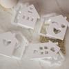 3D House Silicone Molds for Resin Heart House Shaped Candle Mold Scented Candle Making Cake Decorations Baking Tools