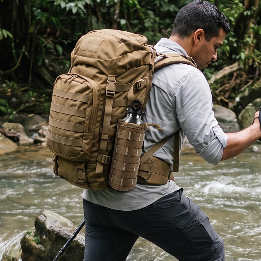 TSPRO MOLLE Tactical Water Bottle Pouch | 500D High Quality