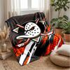 Anaheim DucksPrinted Flannel Blanket Cozy Skin-Friendly Warm Throw for Couch Bed Indoor Daily Use