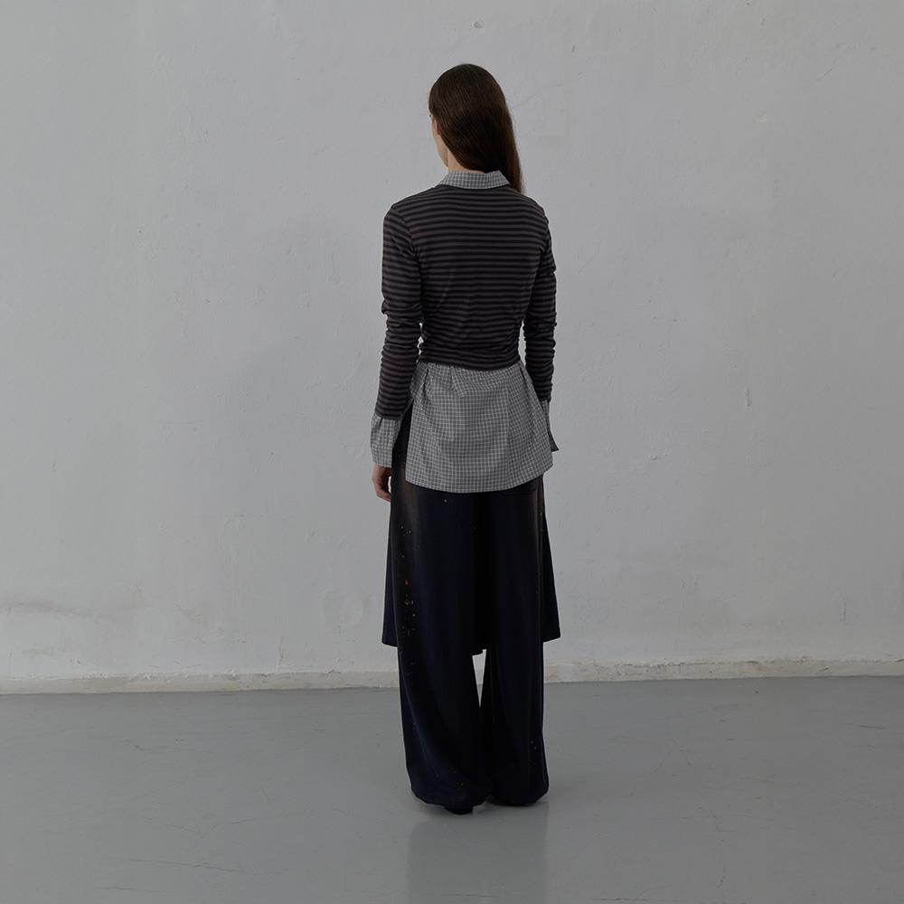 LCDC™ Layered Detail Jersey Pants (Navy)