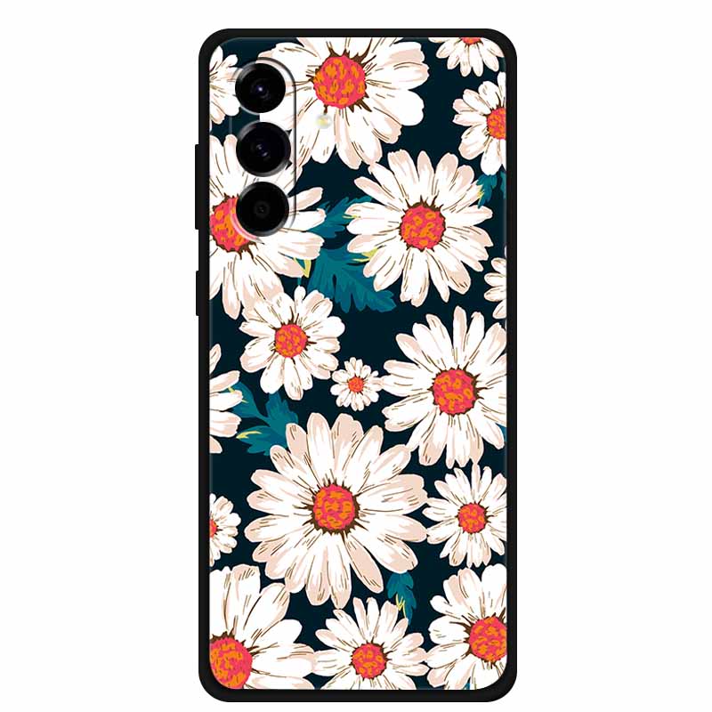 Custodia per Telefono per Samsung Galaxy S26 Custodia Nera in Silicone TPU Cover Posteriori per GalaxyS26 S 26 Custodia SamsungS26 Morbidi Paracolpi Protettivi