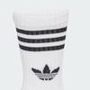 adidas Originals Soft Comfortable Skin-Friendly Simple Socks 3-Pack Kids Socks JZ7496
