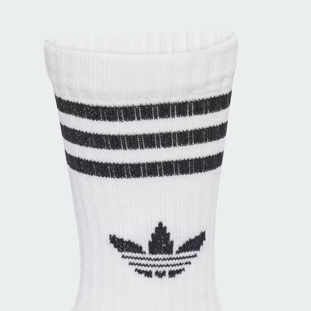 adidas Originals Soft Comfortable Skin-Friendly Simple Socks 3-Pack Kids Socks JZ7496