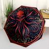 Cthulhu Mythos Symbolism Automatic Umbrella Retractable Design with 8-Rib Durability Durable Plastic & Iron Durable Everyday Carry Umbrella