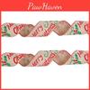 6 Meter Christmas Fine Jute Ribbon Elegant Diy Handmade Decor For Christmas Trees