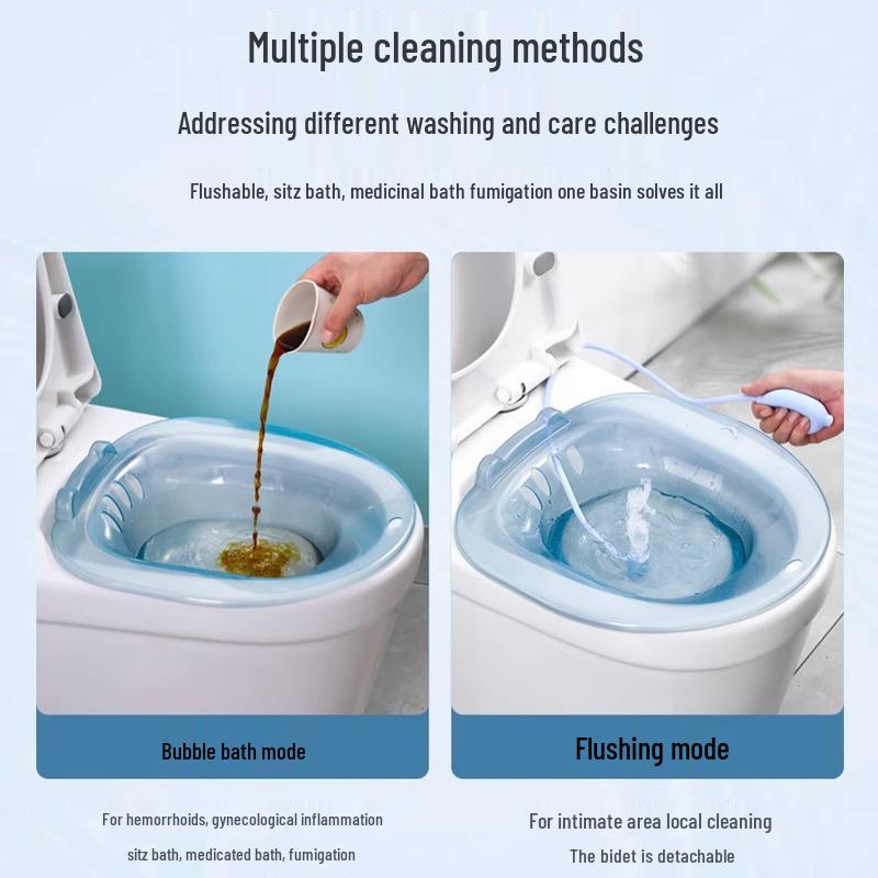 Freihändiges Kniebeugenfreies Bidet: Sanfte Reinigung ohne Schwindel oder Beinschmerzen.