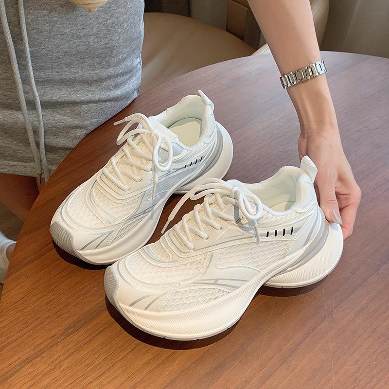 

Новые женские кроссовки для пап, дышащие и универсальные повседневные спортивные кроссовки на толстой подошве для бега 40