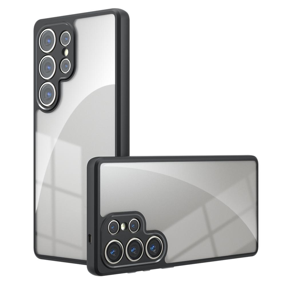 

For Samsung Galaxy S25 Ultra Case TPU+PC Shockproof Clear Phone Cover A