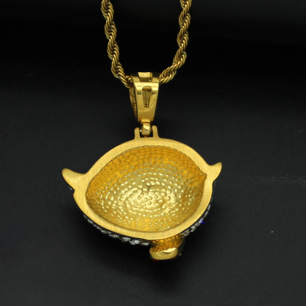 Pendant Hip Hop Naughty Elf Fashion Light Luxury Stone Necklace