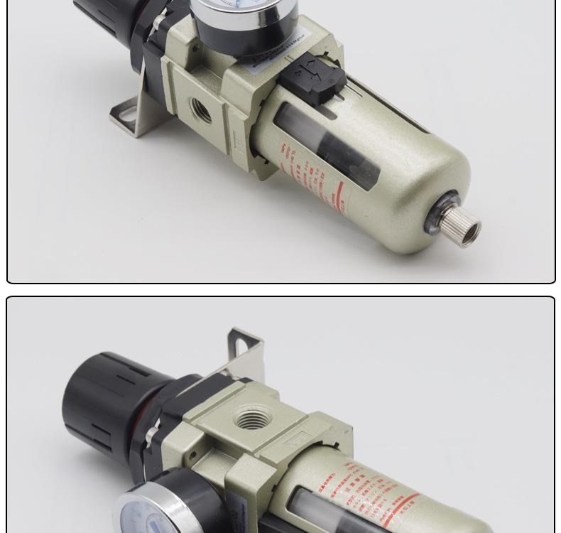 Pneumatic Pressure Reducing Valve AW3000-02, Filter Regulator AW3000-03, Oil-Water Separator Regulator