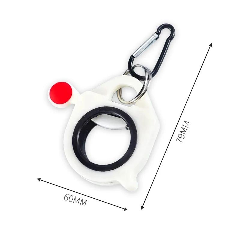 1~5pcs Fluorescent Cable Tie Organizer Storage Cable Tie Holder Portable Cable Tie Storage Tool Electrical Wire Tie Organizer