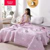 Blanket Stylish Summer Polyester Fiber Fill Water Wash Cotton For Indoor Use
