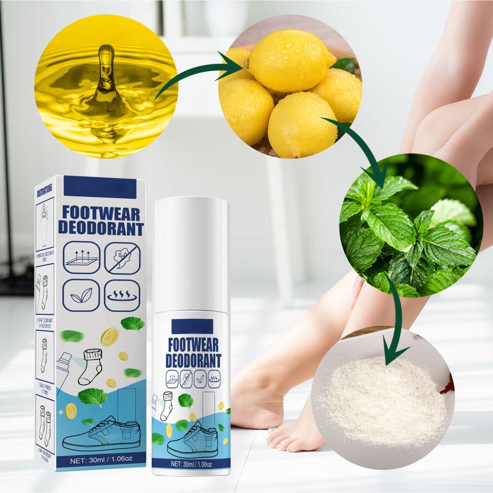 Foot Shoe Deodorant Spray Odor Destroy Agent for Feet Shoe Deodorant Spray
