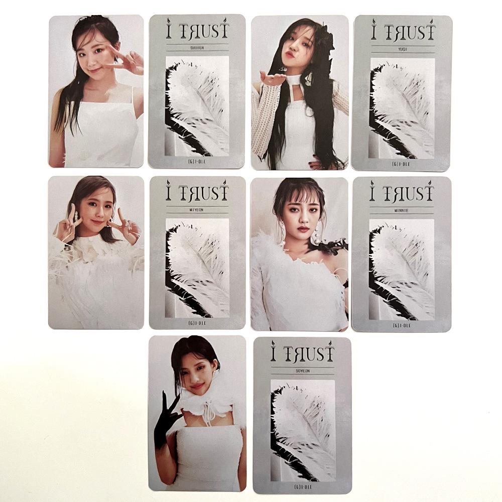 (G)I-DLE Merchandise: Small Cards - I FEEL, I TRUST, I NEVER DIE Random Designs