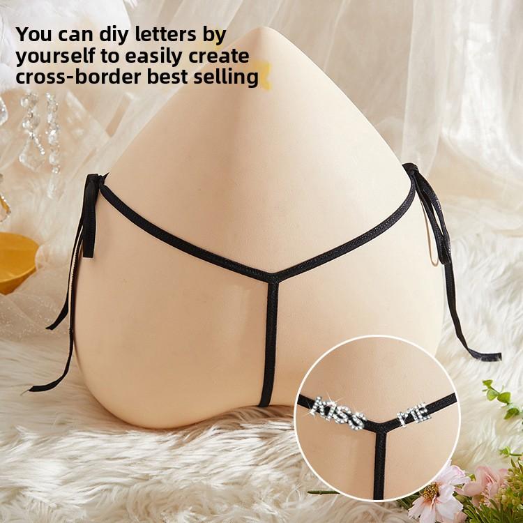 Damen Frühling und Sommer Sexy Transparentes Spitzen-Bindungs-String-Unterwäsche